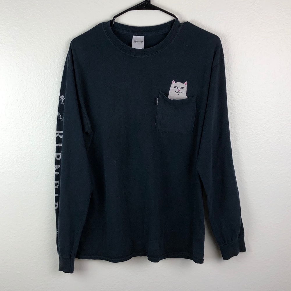 Ripndip Long Sleeve Kitty Graphic Tee